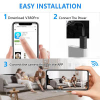 Cámara Mini USB AP Hotspot IP 4MP Con Ángulo De Visión Ultra Ancho De 120° Detección De Movimiento Visión Nocturna Vigilancia De Video Cámara De Seguridad - details 8