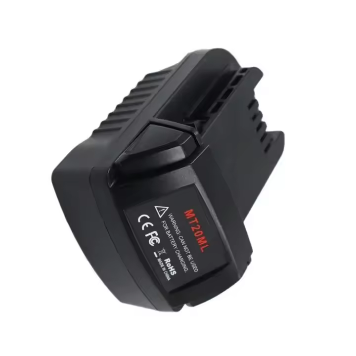 Adaptador Convertidor MT20ML Para Batería De Litio 18V Compatible Con Makita BL1830 BL1850 Para Herramientas Eléctricas Sin Cable De Milwaukee - 1