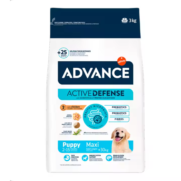 Advance Puppy Maxi Pienso de Pollo para Cachorros de Raza Grande - 1