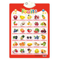 Placa de Pared Interactiva Electrónica de Frutas Animales y Números Alfabéticos para Niños Juguete Educativo Temprano en Inglés - details 9