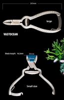 VASTOCEAN SPS Acríario Herramientas De Limpieza Acero Inoxidable Tijeras Y Pinzas Para Plantas De Coral Y Limpieza Del Tanque De Peces - details 1