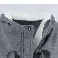 Abrigo De Trench Casual Para Mujer Cierre De Cremallera Con Capucha Botones De Cuerno Abrigo Largo De Mujer Top Feminino - details 5