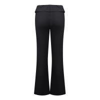 Pantalones Largos Para Mujer Leggings Elásticos De Talla Alta Estilo Athleisure Yoga Fitness Pantalones Bell Bottoms Para Verano - details 22