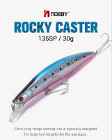 Noeby Señuelo De Pesca Minnow Suspenso 135mm 30g Swimbait Wobblers Jerkbait Artificial Duro Para Pesca De Bass Y Pike - details 0