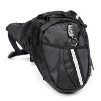 Bolsa De Cintura Para Hombre Norbinus De Nylon Bolsa De Pierna Para Motociclista Bum Bag Estilo Casual Unisex Color Sólido - details 5