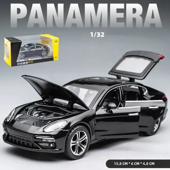 Modelo De Coche De Simulación Porsche Panamera 1:32 Hecho a Mano En Metal Juguete Para Niños Vehículo De Simulación Para Niño De Edad Superior a 14 Años - 1