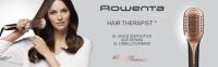 Rowenta Hair Therapist - Cepillo reparador del cabello, a vapor, repara hasta un 78% dañado, tecnología Thermal Care, revestimiento keratina, incluye accesorios, negro, CF9940F0 - details 0