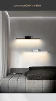 Lámpara De Pared LED Recargable Litu Con Imán Y Batería USB Luz Nocturna Para Dormitorio Corredor Estilo Moderno Aluminio Beige Negro - details 0