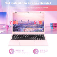 Portátil VANWIN N150 de 15,6 "con Volquete IPS de 1920x1080, Intel N150 de 3,4 GHz, 12 GB de RAM, SSD de 512 GB, Windows 11 Pro, WiFi 6, Bluetooth 5,2, 2 Puertos USB 3,0, 1 Puerto USB 2,0, 1 HDMI, TF * 1, 1 Puerto Type C, teclado en Español - details 2