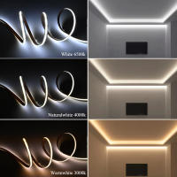 Tira De LED COB Zigbee USB 5V 1m 2m 3m Calor Natural Blanco Para Iluminación De TV Armario Decoración De Habitación Compatible Con Alexa/Google Assistant - details 1
