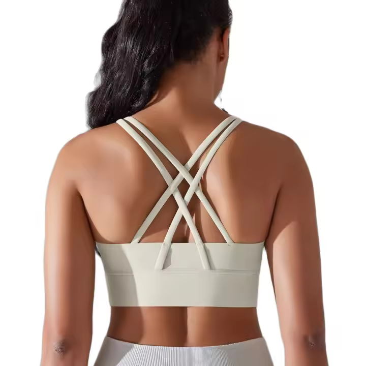 Sujetador Deportivo Para Mujer Alta Soporte Impacto Yoga Running Quick Dry Top Deporte Gimnasio Padded Bralette Sexy - 1