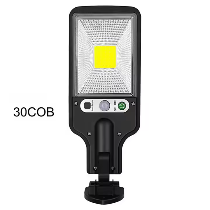 Luz De Pared LED Solar Exterior Con Inducción Por Movimiento Humano Impermeable Para Jardín Terraza Garage Courtyard Y Iluminación De Calle - 1