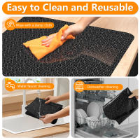 Alfombrilla De Cocina Silicón Resistente Al Calor Cubierta Para Estufa Eléctrica Antideslizante Protector De Inducción Moderno - details 5