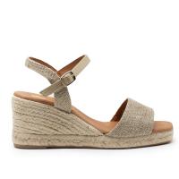 Alpargatas de mujer TINA KIZ 97-7 SANDALIA CUÑA YUTE PLATINO 34930 25V - details 3