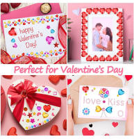 Pegatinas De Cristal Acrílico 3D Para Niñas Decoración DIY Adhesivas Brillantes Joyería De Peluca Regalo Para Niñas De 3-12 Años - details 4