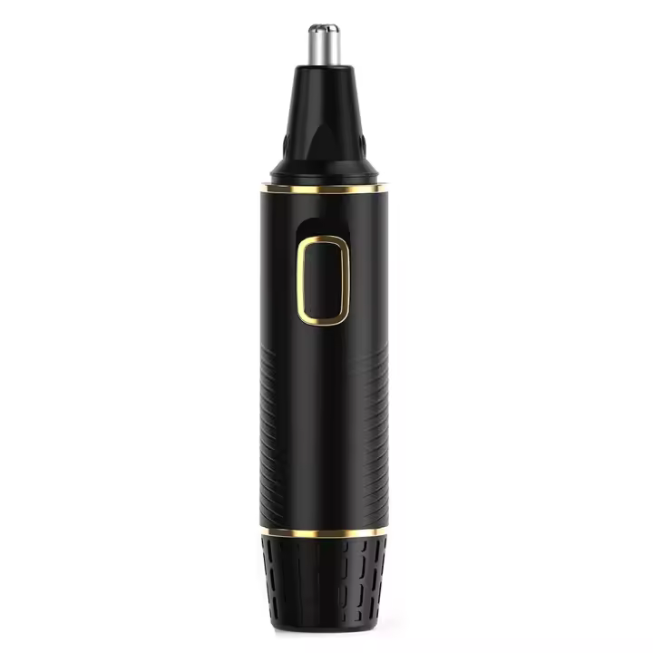 Cortapelos Nariz y Oreja Profesional Indoloro,Recortador Pelos Nariz Vello Facial resistente agua USB recargable,Recortador Eléctrico para Nariz Barba Ceja y Vello Facial Impermeable - 1