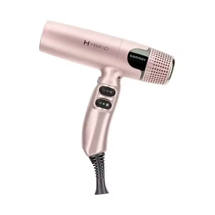 Secador Gamma Piú Hybrid Gold Rose o negro( Motor digital de 100.000 RPM ) - 1