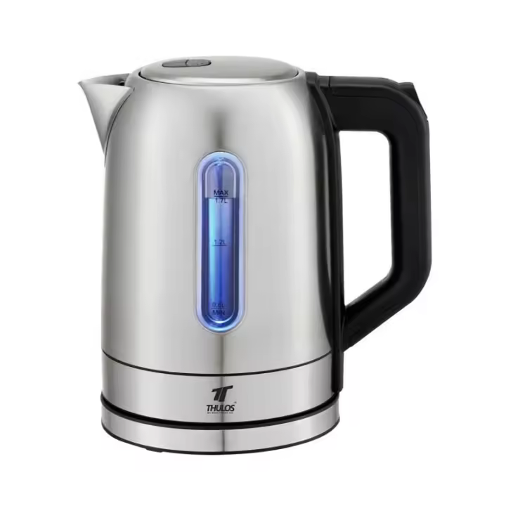 Suinga Hervidor de agua 1.7 Litros Thulos, cuerpo de acero inoxidable. - 1
