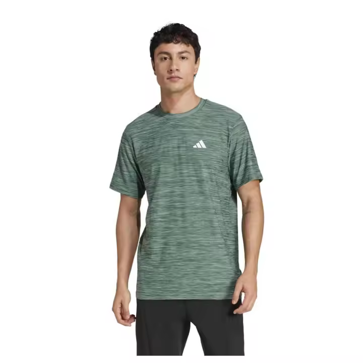 Camiseta de Manga Corta Adidas Tr-Es Stretch para hombre en color verde - 1