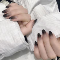 24PCS Uñas Postizas De Forma De Dátil Con Borde Francés Blanco Elegantes Y Modernas Para Mujeres Uñas Postizas De Alta Calidad Para Fiestas Y Uso Diario - details 26