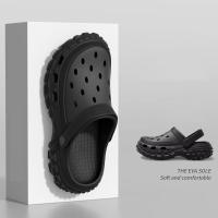 Sandalias De Plataforma Antideslizantes Para Hombres Y Mujeres Estilo Verano Tobilleras Cierre SLIP-ON Zapatos De Playa Al Aire Libre Y Domésticos - details 3
