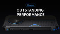 FOSSiBOT F105 Smartphone Resistente, Pantalla HD+ de 6.745 pulgadas, Batería 10300 mAh, 12 GB RAM + 64 GB ROM, Cámara 20 MP + 8 MP, Dual SIM 4G, Chipset Octa-core, Sistema Android 14, Desbloqueado / Reconocimiento Facial / OTG / GPS, IP68/IP69K - Negro - details 18