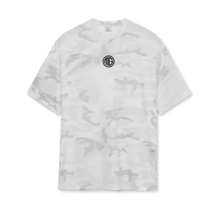 Summer Camouflage Breathable Short-sleeved Men's Half-sleeved Military Training Fitness Quick-drying T-shirt - 1