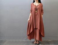 Vestido Blanco De Moda De Verano Para Mujer Tejido Suave Manga Larga Suéter Elegante Con Bolsillo Estilo Casual Longitud Hasta La Rodilla - details 10