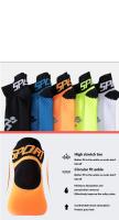 Calcetines Deportivos De Algodón Puro YUPAO Para Mujer Y Hombre Antideslizantes Absorbentes Secado Rápido Fitness Running - details 5