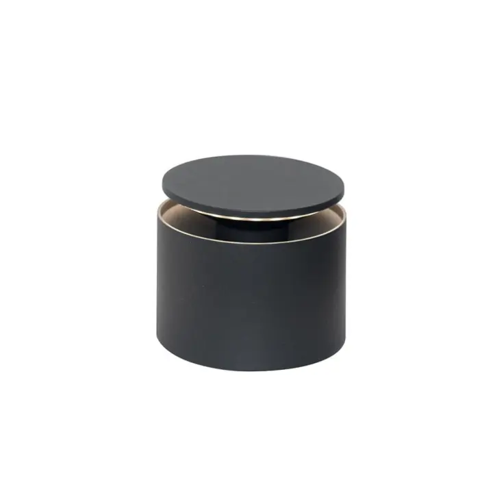 Lámpara de Mesa LED portátil y recargable Push Up gris oscuro - 1
