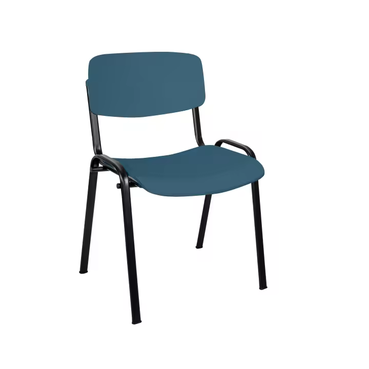 SILLA CONFIDENTE MOD. MILK, SILLA APILABLE IDEAL PARA AULAS, ACADEMIAS, COLEGIOS, AUTOESCUELAS... - 1