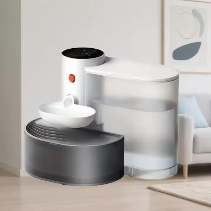 Distribuidor automático de medicamentos para perros y gatos - 3L de gran capacidad, 1,2W silencioso, material seguro, apto para gatitos y cachorros - 1