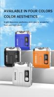 Afeitadora Eléctrica Portátil Para Hombres MINI Viaje Cabeza Magnética Flotante Doble Afeitadora De Barba Recargable Cuchilla Rotatoria Rasador Eléctrico - details 11
