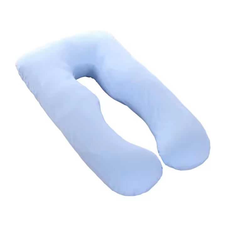 Funda de almohada de algodón para almohada de maternidad en forma de U Funda De Almohada cómoda lavable para almohada de sofá - 1