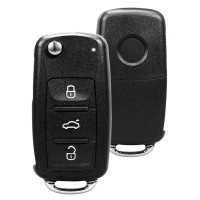 Ociodual Carcasa Llave de Mando 3 Botones Compatible con Golf Mk6 T1guan Polo Passat CC Seat Skoda Octavia, Funda Rígida Shell Case Cover - details 3