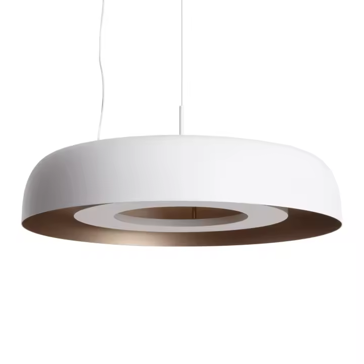 Ledkia Lámpara Colgante LED 18W Acero Cancot Negro Mate - 1