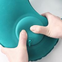 Almohada De Cuello Para Viajar Inflable Super Ligera Portátil U-Shape Automática Almohada Cervical Para Vertebras - details 0