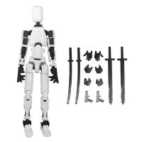 Set De 13 Figuras De Robot Completo Móvil 3D Impresión Mannequin Para Niños Y Adultos Regalos Juguete Educativo De Actividad Corporal Completa - details 7