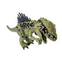 Juguete De Bloques De Construcción Grande Dinosaurio Mundo Triceratops Tyrannosaurus Modelo Animal Para Niños Regalos - details 2