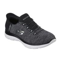Deportivos Skechers Slip-Ins: Summits - Dazzling Haze Para Mujer Color Gris Negro - details 0
