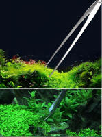 Aguja De Acero Inoxidable 48cm Para Acuario Herramientas De Escapismo Para Plantas De Tanque De Peces Pinzas Rectas Y Curvas Para Alimentación Acuática - details 3