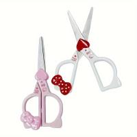 Tijeras Hello Kitty 1pc Para Manualidades Y Oficina Suministros Escolares Regalo Adorable De Sanrio Para Jóvenes Y Adultos - details 3