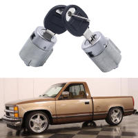 2 Pcs Cilindros De Bloqueo De Puerta Para Coche Con Llaves Negras Para Chevrolet GMC C1500 C2500 C3500 K1500 K2500 K3500 Yukon Piezas Exteriores 9591963 - details 0