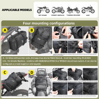 Bolsa De Moto Impermeable 6L Bolsa Lateral De Marco De Moto Con Barra De Choque Universal Para Almacenamiento Y Herramientas De Viaje En Motocicleta - details 8