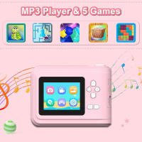 Cámara digital de IMPRESSÃO com um clique Brinquedo de At com Cordão, Cabo de carregamento, 3 Rolos de papel de IMPRESSÃO - details 2