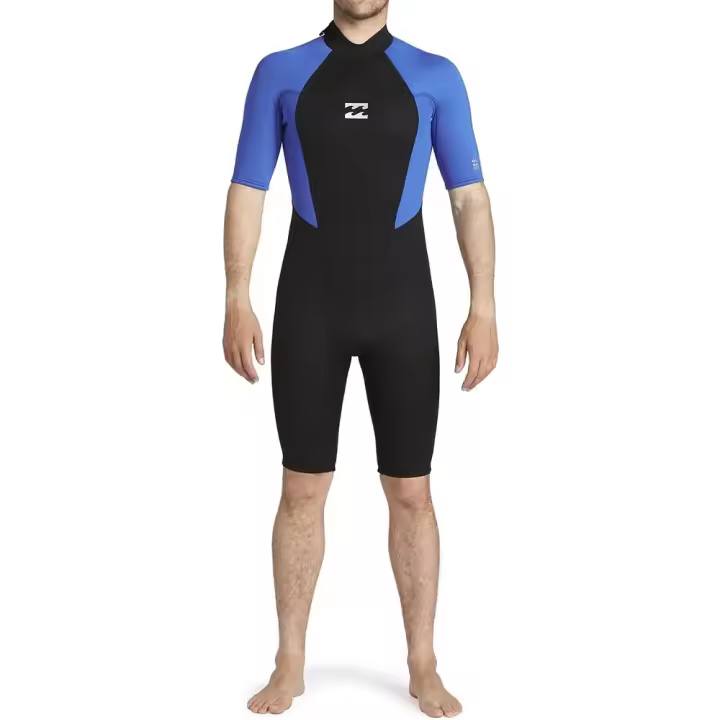 Billabong Traje De Neopreno De Manga Corta Con Cremallera En La Espalda 22 Intruder - 1