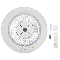 Aigostar- Ventilador Techo Alexa, Luz LED 40W, 4400LM, 2700K-6500K y RGB Regulable, Lampara Ventilador Techo Inteligente con Mando a Distancia y Gateway, Silencioso, 6 Velocidades, Diameter 50CM - details 1
