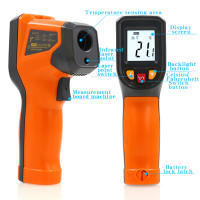 Termómetro Infrarrojo De Precisión NJTY T400A T600A Para Cocina Y Panadería Medidor De Temperatura Handheld Con Pilas AAA - details 9