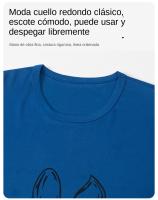 Camiseta De Verano Para Hombre Secado Rápido Manga Corta Estilo Casual Con Estampado De Payaso Máquina De Cuidado - details 5