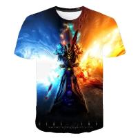 Camiseta De Moda Casual Para Hombre Y Mujer World of Warcraft 3D Printed Harajuku Oversized Tees Tops De Verano Polyester - details 9